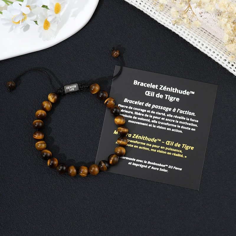 Bracelet Zénithude - Porté au poignet