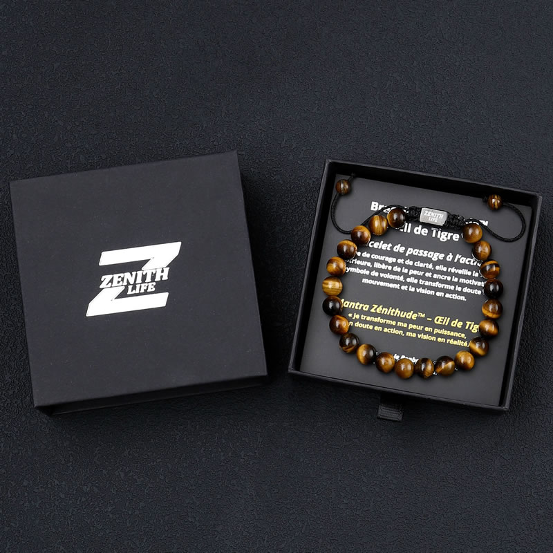 Bracelet Zénithude™ – Œil de Tigre Édition Concours Édition Concours